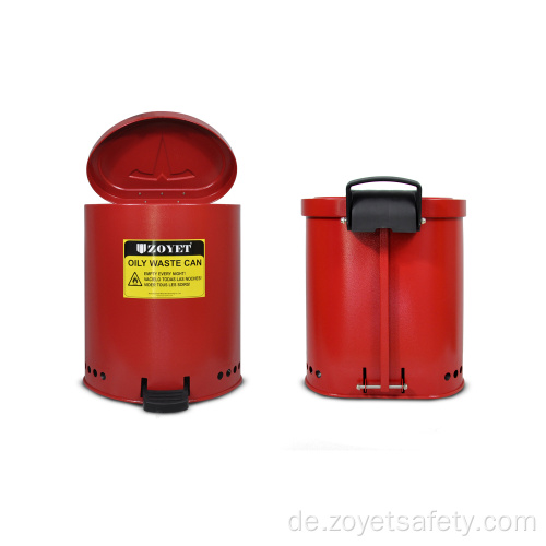 ZOYET Industrial Fireproof Oily Abfalleimer